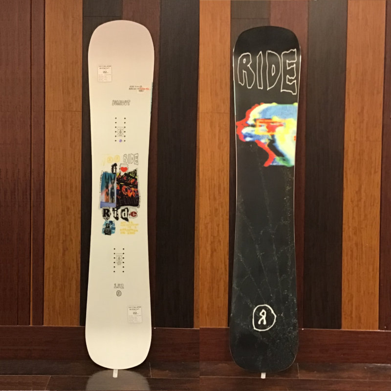 21-22 【RIDE】 BURNOUT 152cm① | ムラサキスポーツの中古