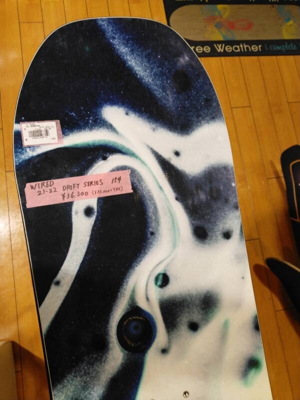 にフレック ヤフオク! - 21-22 WIRED DRIFT 142cm ワイアード ドリフト 