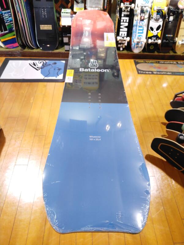 21-22【BATALEON】WHATEVER 151cm ムラサキスポーツの中古スノーボード専門サイト