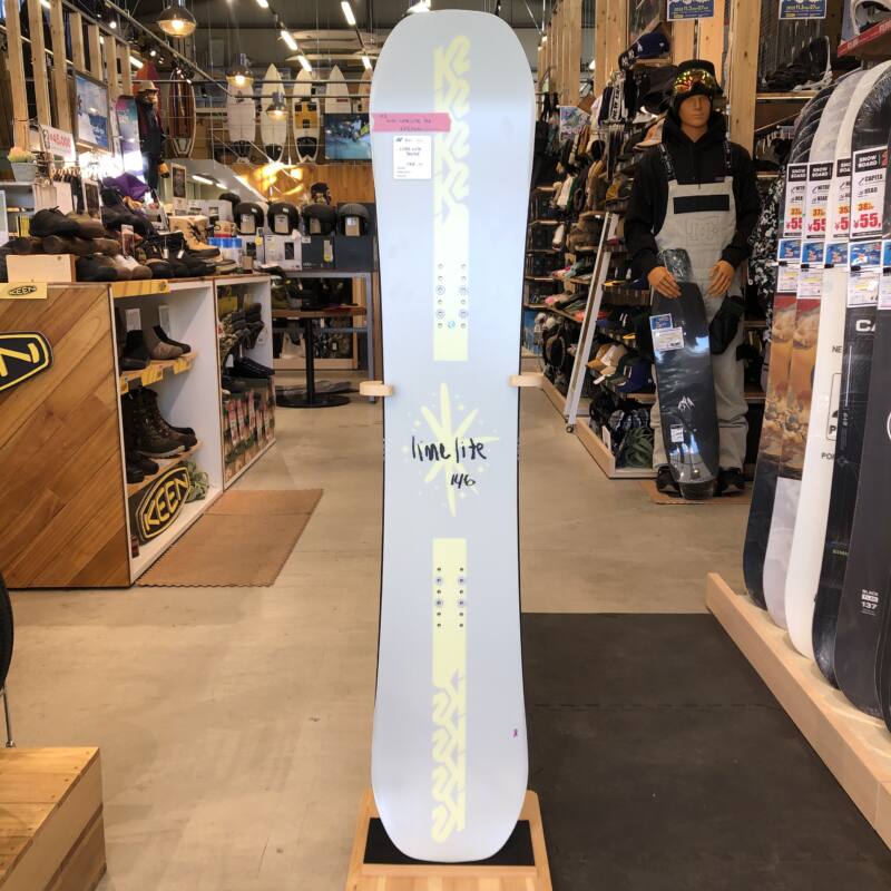 21-22【K2】LIME LITE 146cm | ムラサキスポーツの中古スノーボード