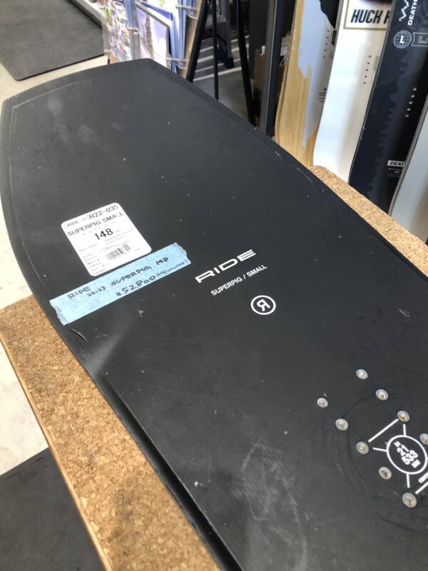 22-23【RIDE】SUPERPIG 148cm | ムラサキスポーツの中古スノーボード 