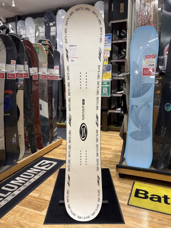 23-24【DEATH LABEL】BLACK FLAG DW 151cm | ムラサキスポーツの中古