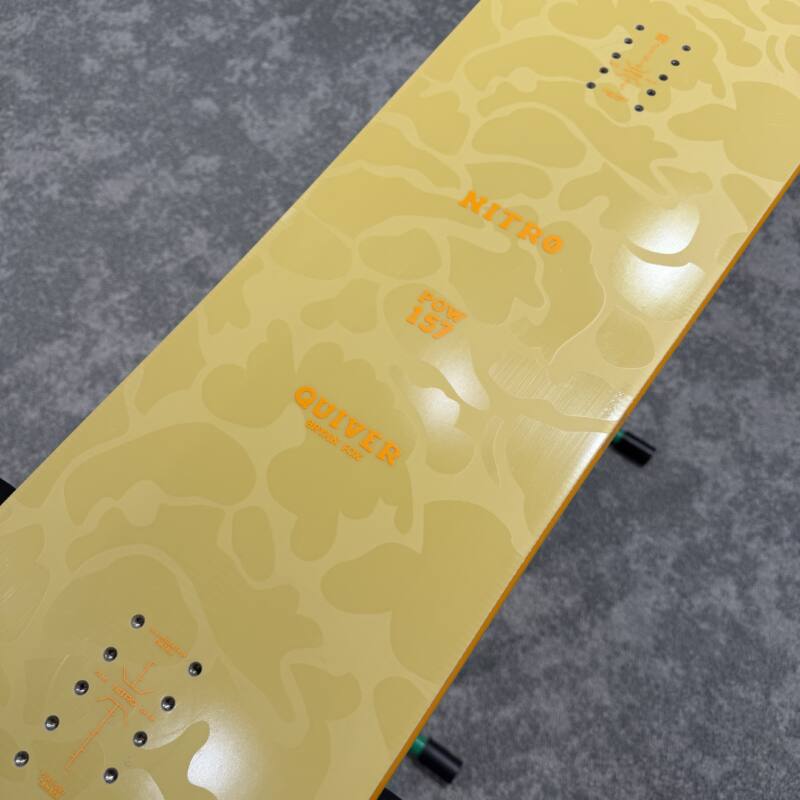 25-26【NITRO】POW 157cm | ムラサキスポーツの中古スノーボード専門サイト
