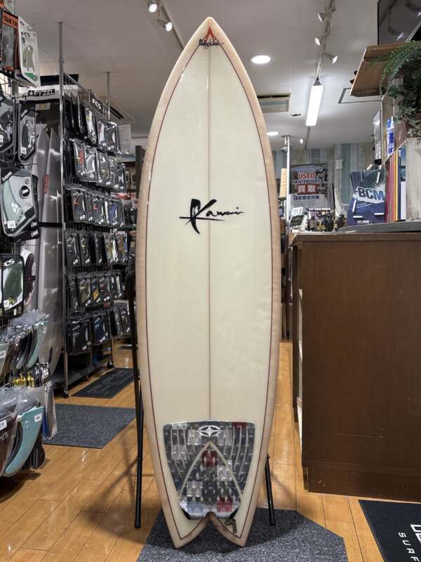 KAWAI SURFBOARD】FISH 5'9 | ムラサキスポーツの中古バリュー