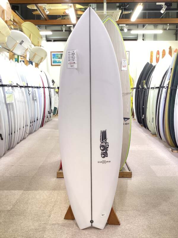 JS】SUB XERO 5'7″ | ムラサキスポーツの中古バリューサーフボード