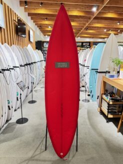 スリーウェザー　7'0\" 人気のミッドレングス　レッドティント　シングル　49L スリーウェザー 7'0