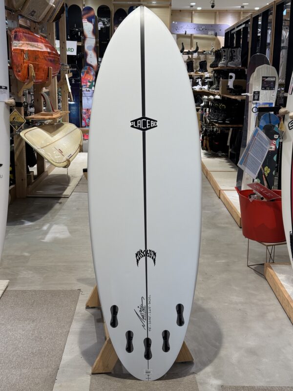 PLACEBO ショートボード 5'9\" Placebo プレセボ V3 ROCKET 中古ショートボード 5`9 極上美品