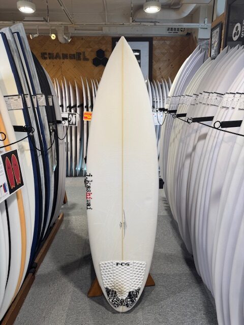 【中古サーフボード】 Jasonkashiwai サーフボード　カラフル JS サーフボード ジェイソン・スティーブンソン 中古ショート