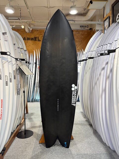 Thunderbolt×CHANNEL ISLANDS】CI FISH 6'2'' BLACK SHADOW