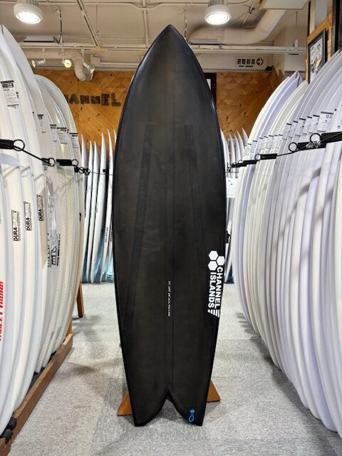Thunderbolt×CHANNEL ISLANDS】CI FISH 5'9'' BLACK SHADOW