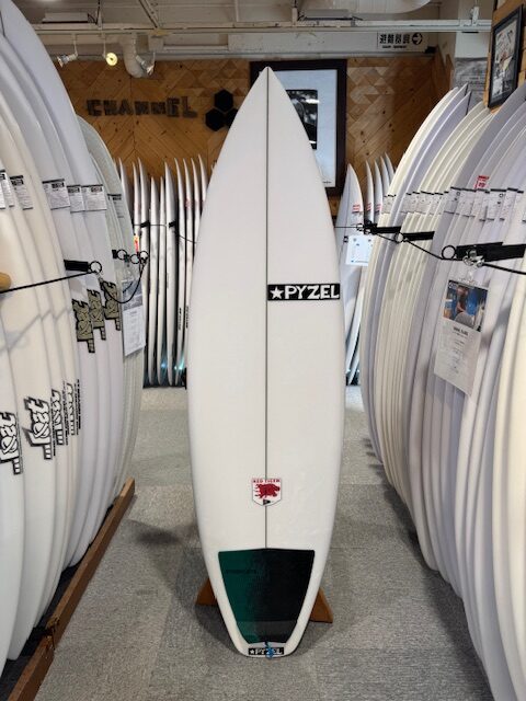 PYZEL】RED TIGER 5'8” | ムラサキスポーツの中古バリューサーフボード