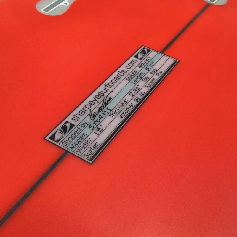 SHARP EYE】STORMS 5'10 | ムラサキスポーツの中古バリューサーフボード
