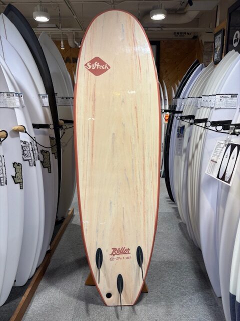 中古 Softech ROLLER 6’6 ソフトボード CLAY SOFTECH】ROLLER 6'6 フィン付き | ムラサキスポーツの中古バリュー