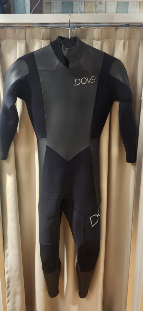 DOVE フルスーツ グレー/ブラック DOVE】メンズ 2×2㎜ウォームフルスーツ ジャーフル ORDERサイズ (身長